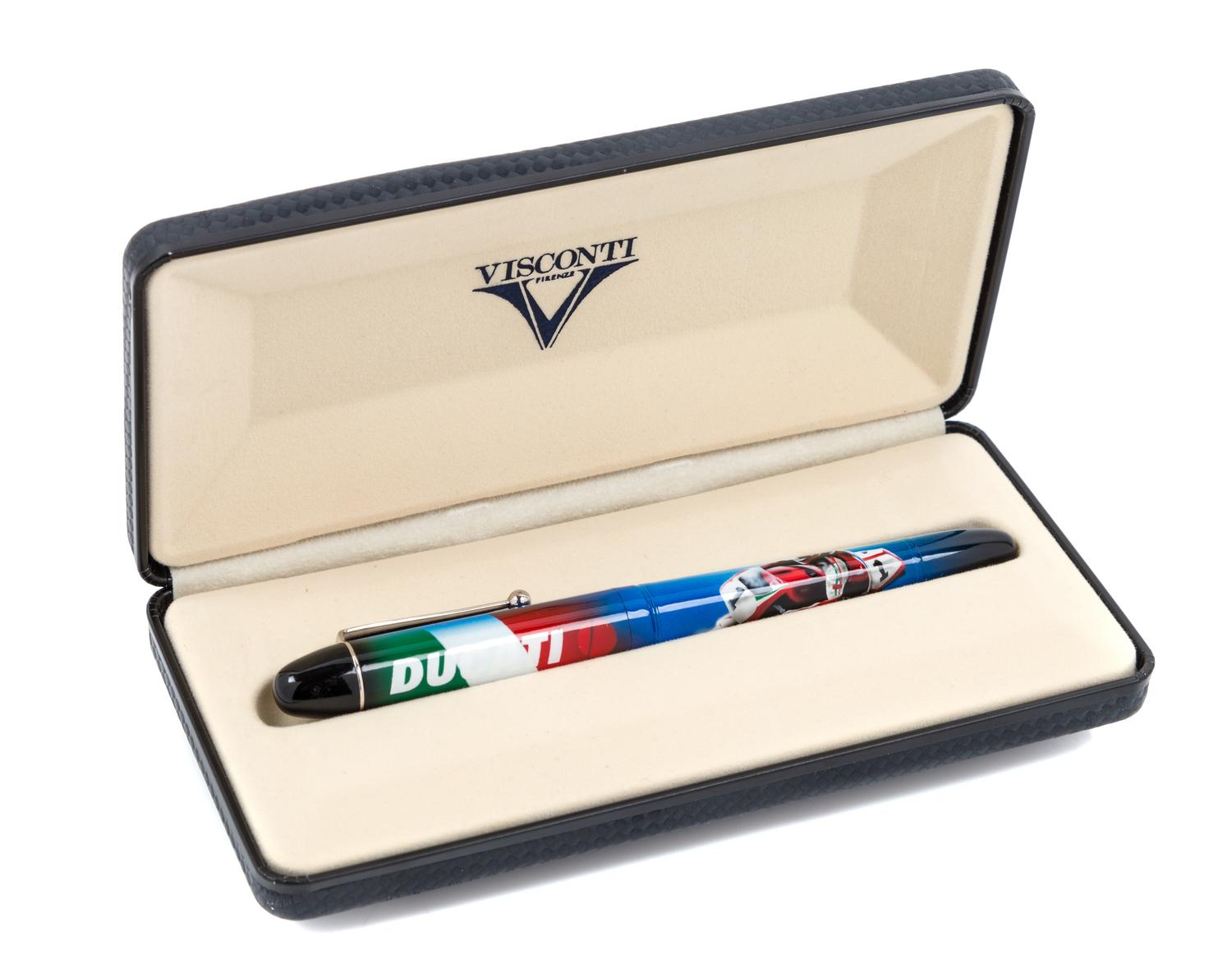 A Visconti Claudio Mazzi: Ducati Limited Edition Fountain Pen