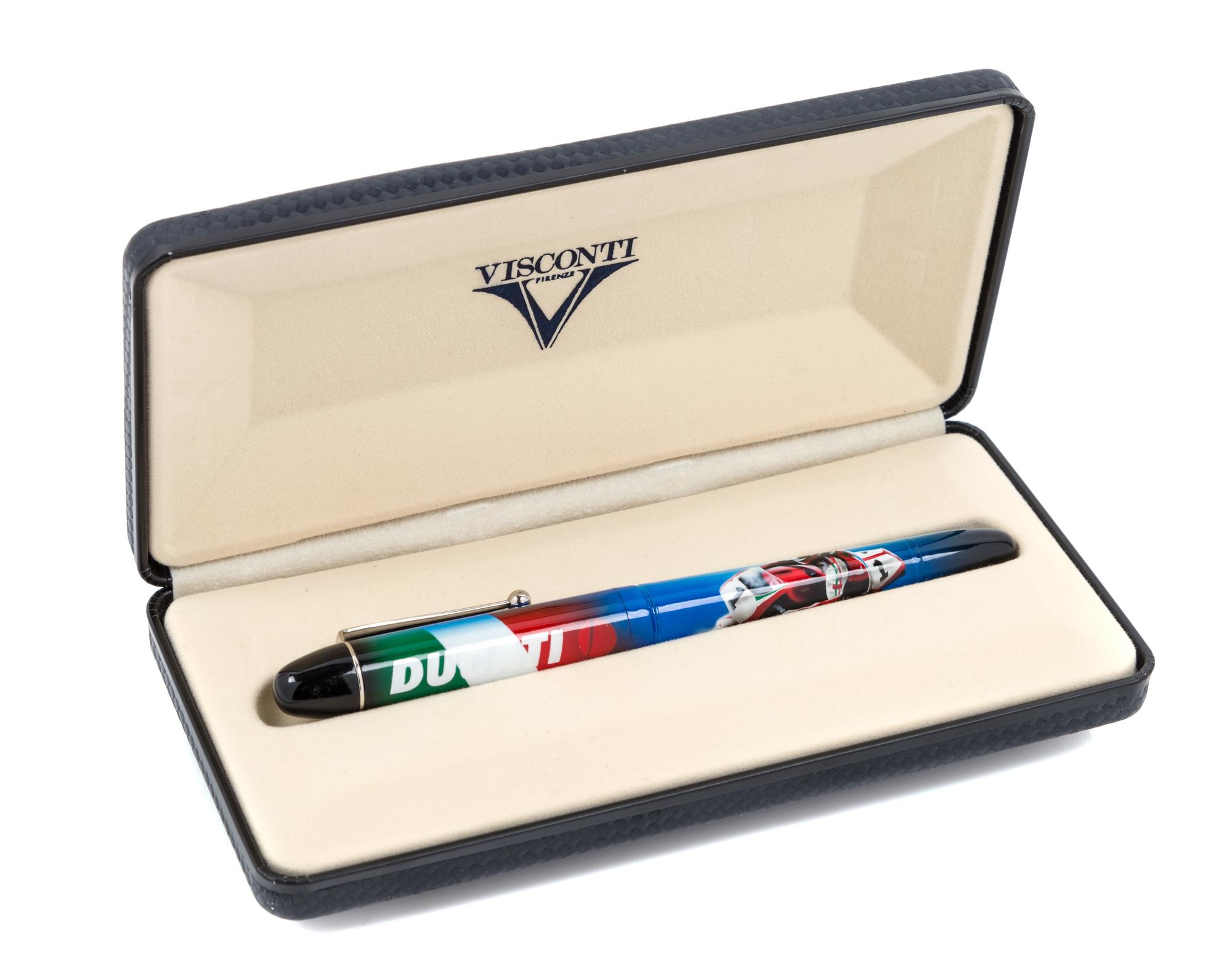 A Visconti Claudio Mazzi: Ducati Limited Edition Fountain Pen