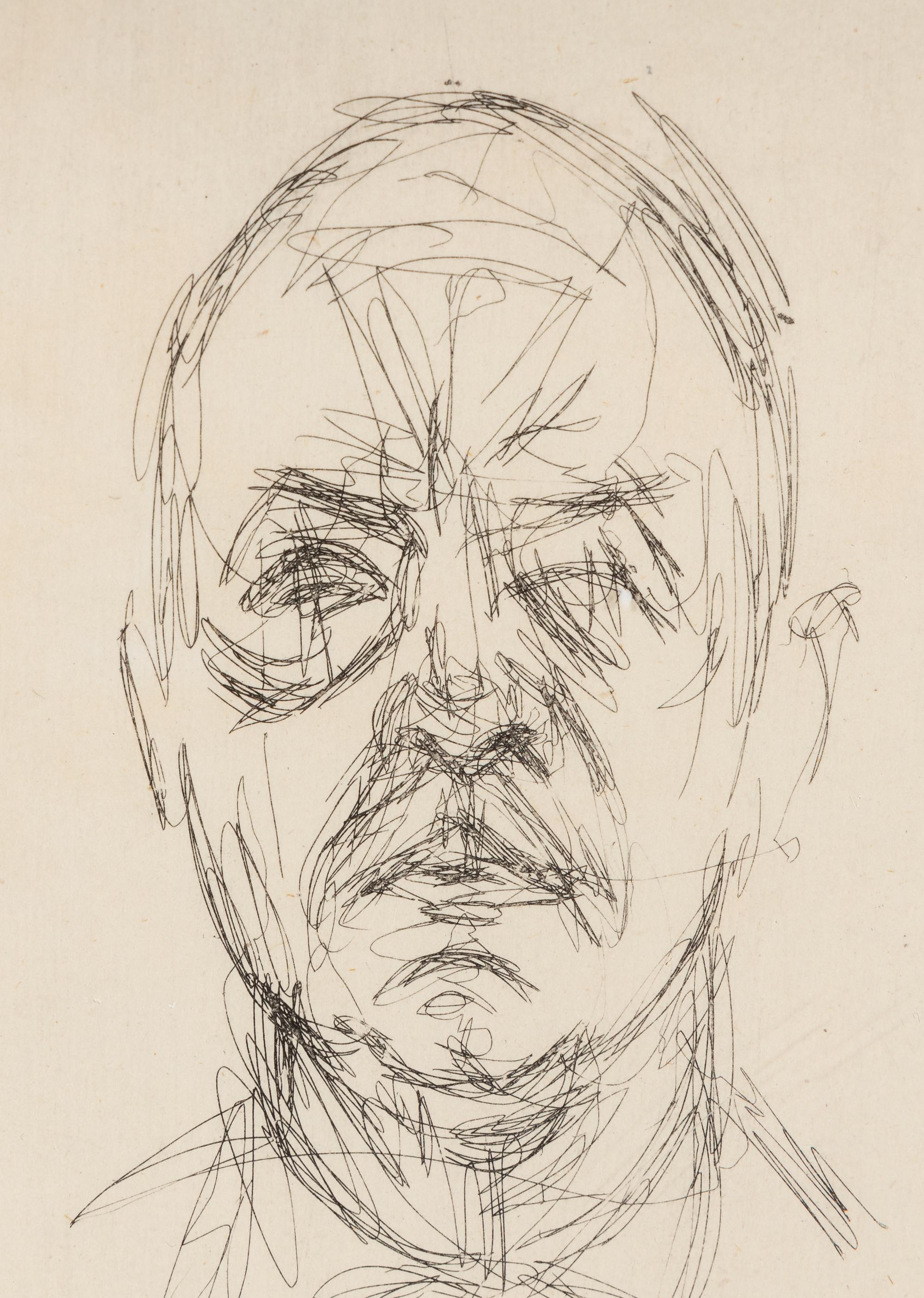 Portrait du célèbre Orbandale (from Les Douze portraits du célèbre Orbandale ), 1962