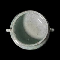 A Chinese Guan- Style Censer — 仿官窯雙魚耳爐