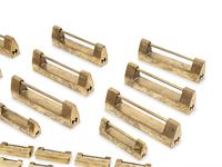 A Group of Chinese Brass Locks