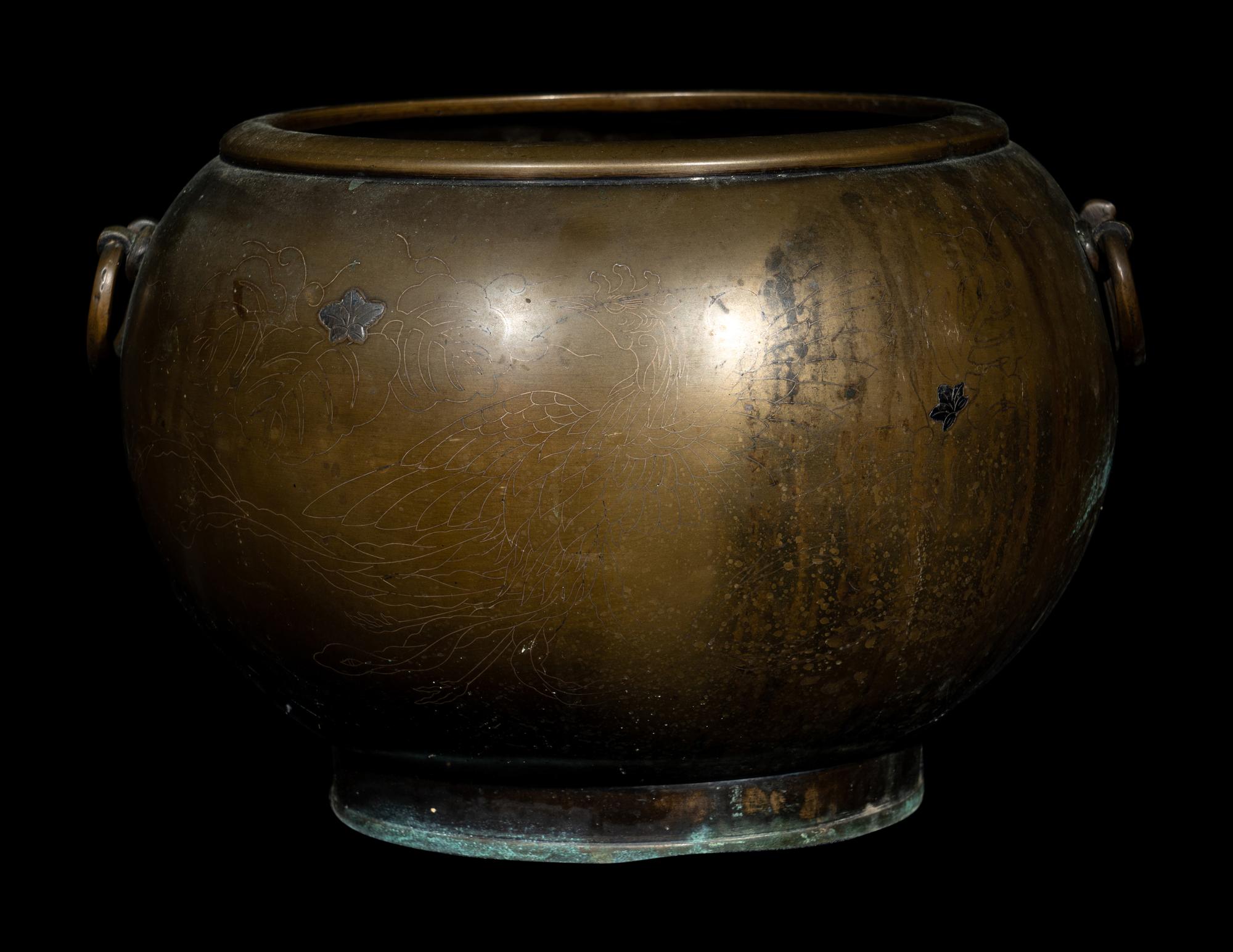 Three Japanese Bronze Articles