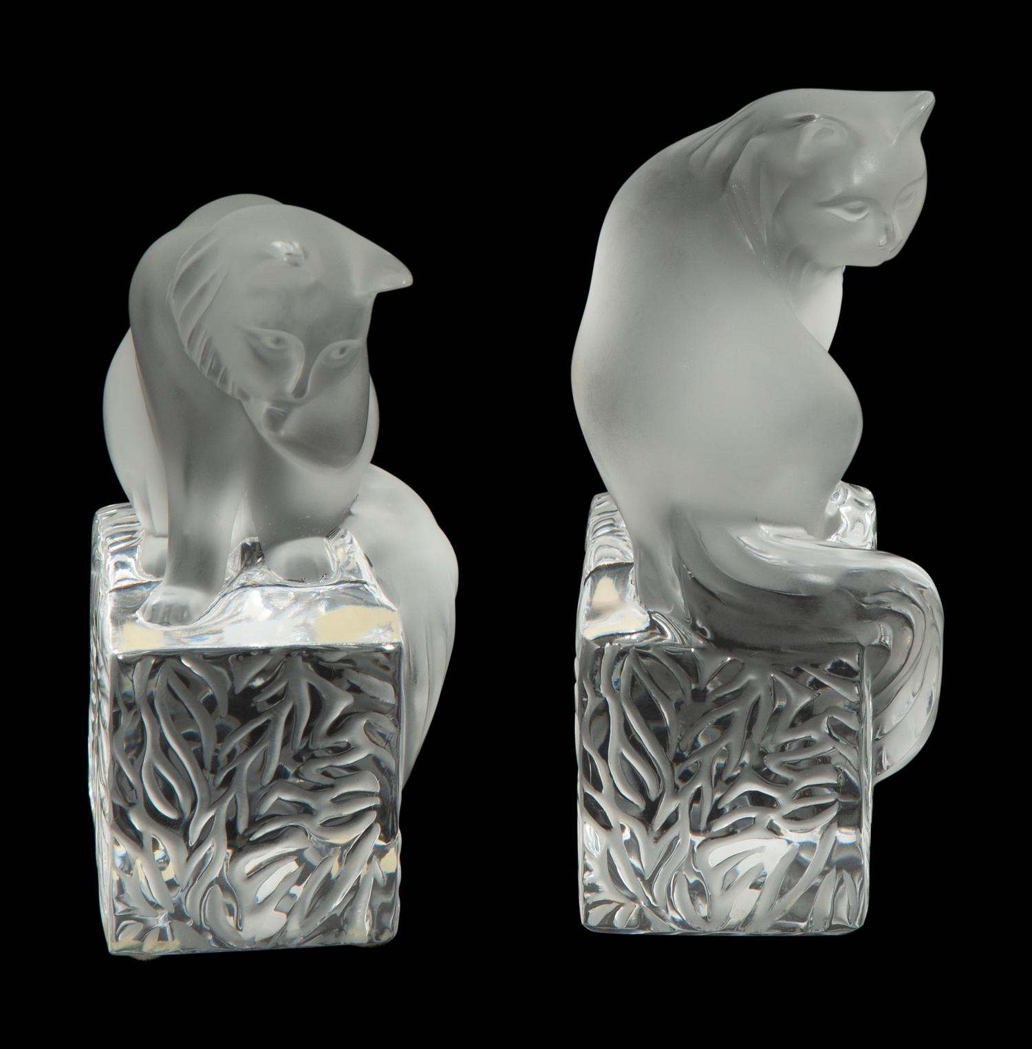 A Collection of Lalique Animal Figures