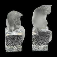A Collection of Lalique Animal Figures