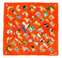An Hermes 90cm Silk Scarf, 36" x 36".