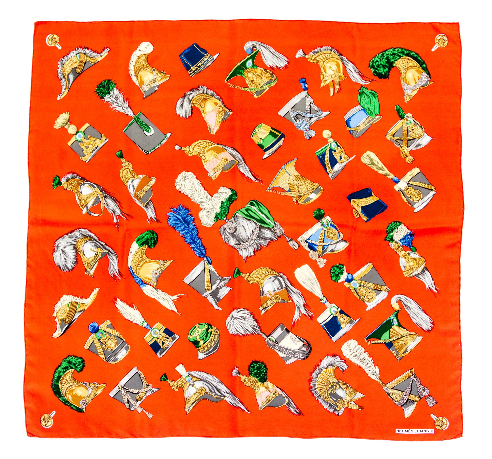 An Hermes 90cm Silk Scarf, 36" x 36".
