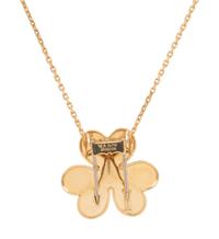 VAN CLEEF & ARPELS, 'FRIVOLE' CLIP PENDANT NECKLACE