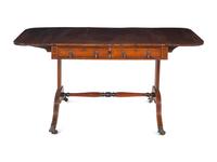 A Regency Mahogany Sofa Table