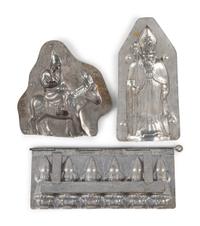 Three Father Christmas Candy Molds