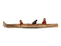 Arctic Sealskin Toy Kayak