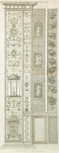 A Set of Six Giovanni Ottaviani Architectural Engravings, After Scaravelli — 19TH CENTURY