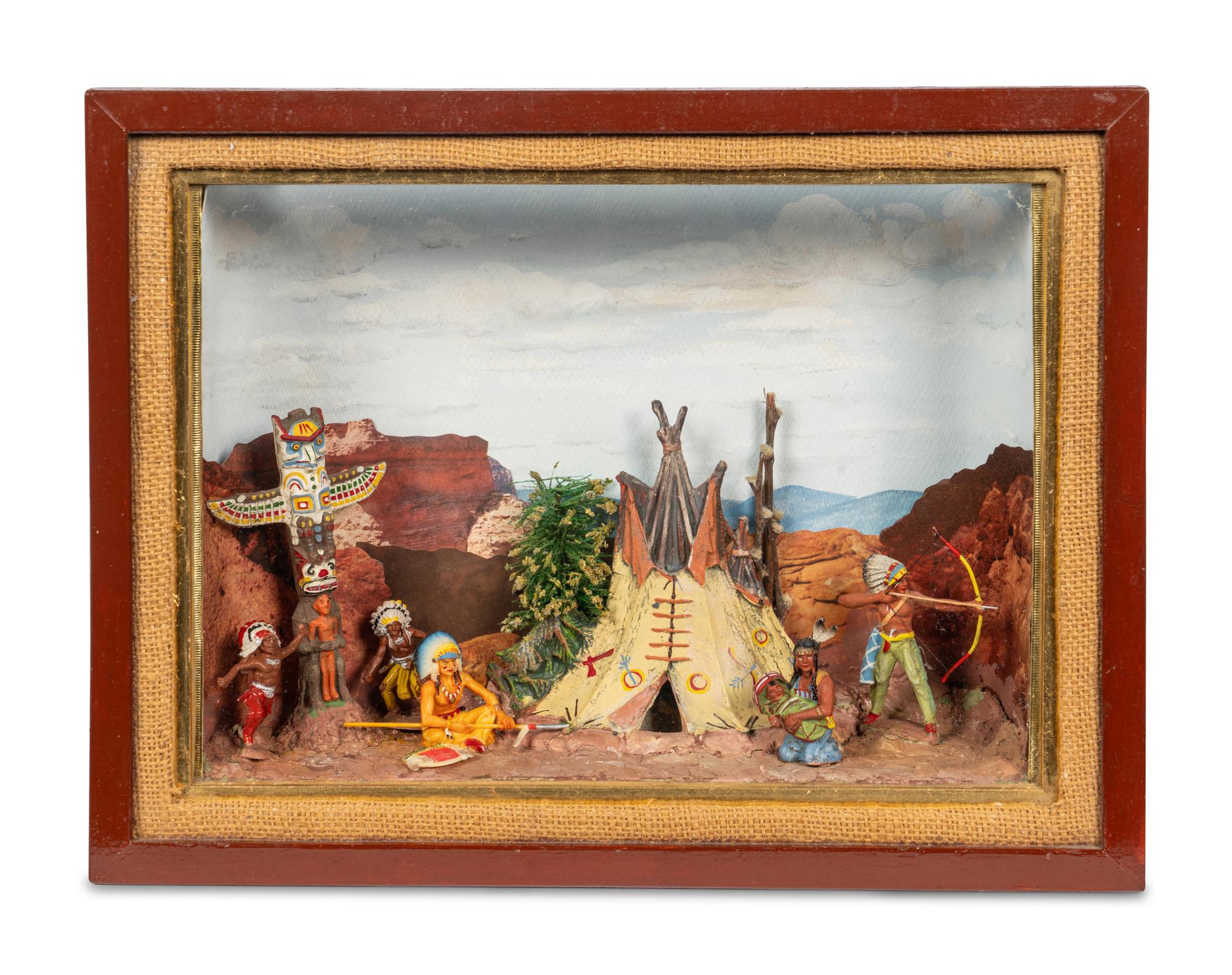 A Narcissa Thorne American Indians Diorama