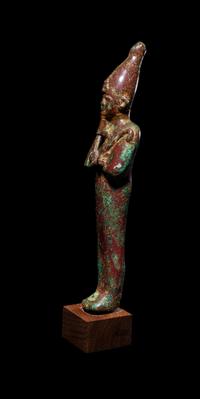 An Egyptian Bronze Osiris