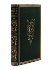 HARDY, Thomas (1840-1928), editor. Select Poems of William Barnes. Chosen and Edited with a Preface and Glossarial Notes by Thomas Hardy . London: Henry Frowde, 1908.