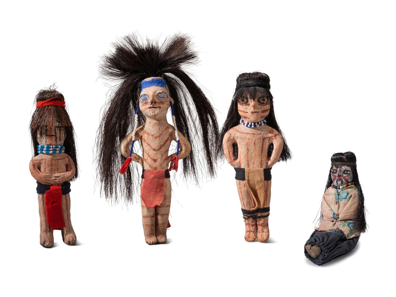 Collection of Yuma Pottery Figures