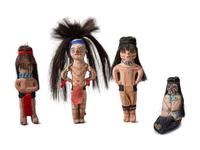 Collection of Yuma Pottery Figures
