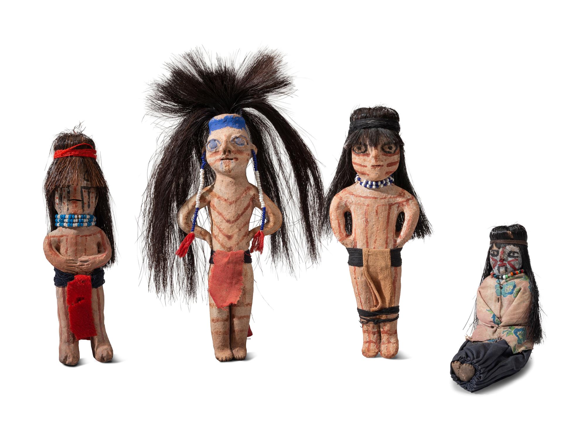 Collection of Yuma Pottery Figures