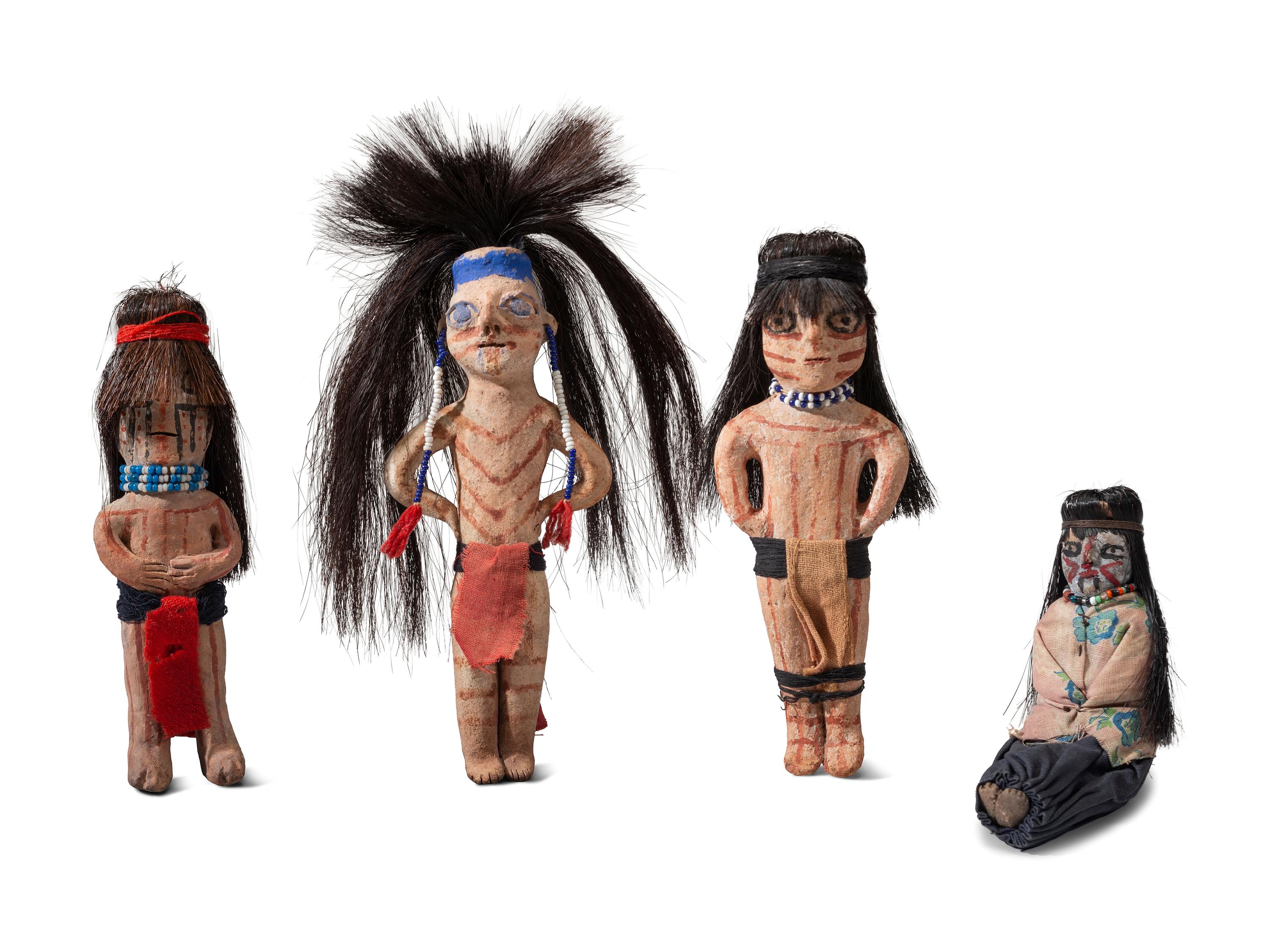Collection of Yuma Pottery Figures