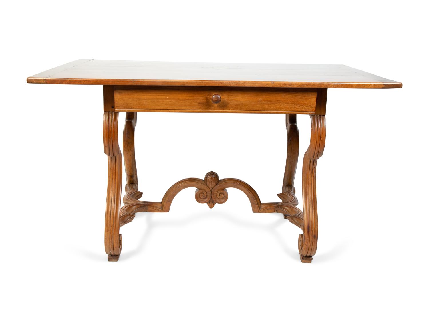 A French Provincial Trestle Table — 19TH CENTURY