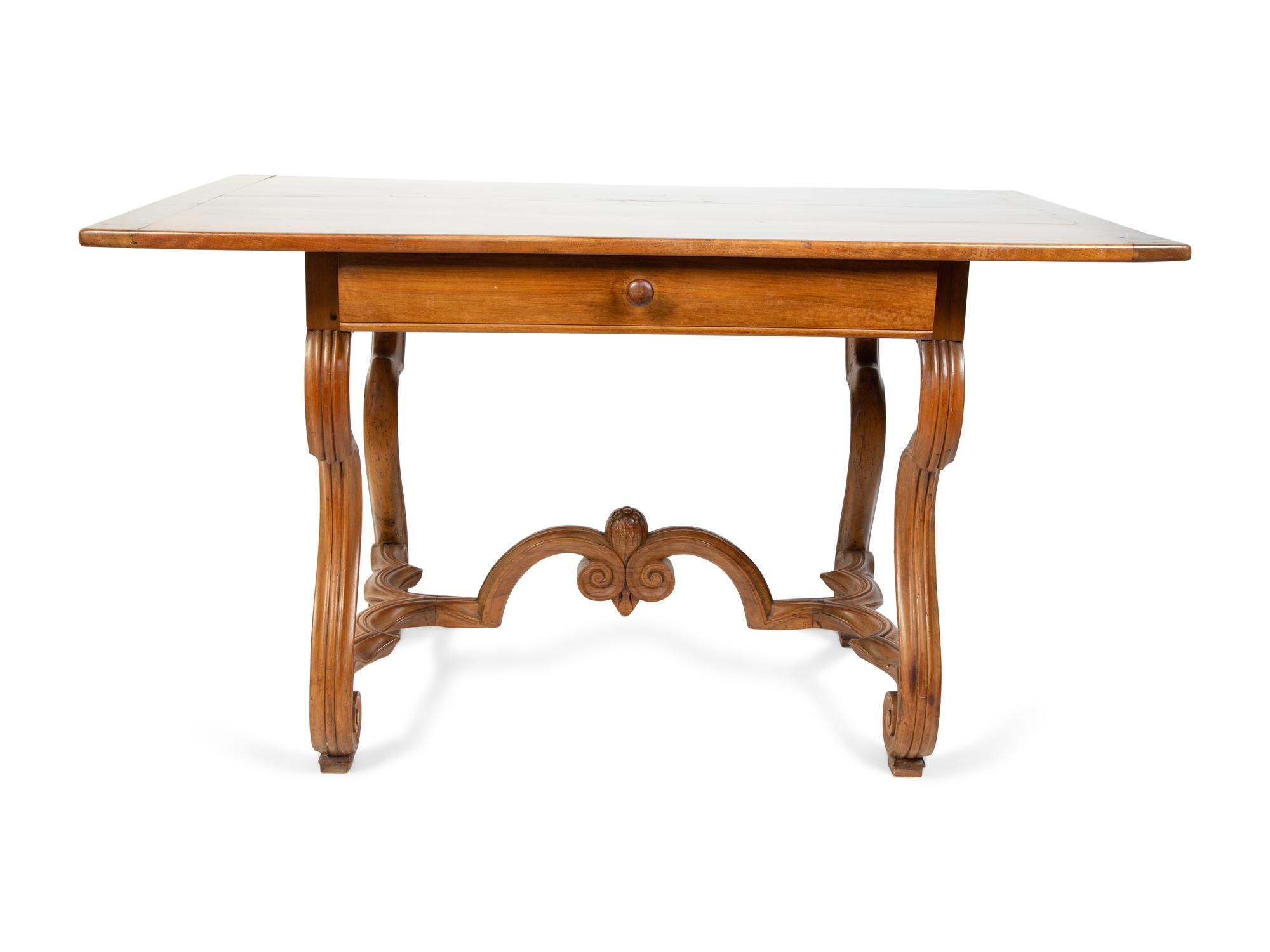 A French Provincial Trestle Table — 19TH CENTURY