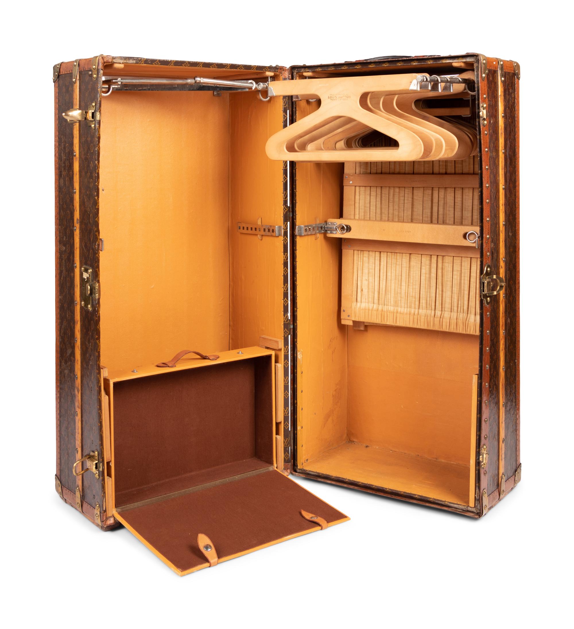 Louis Vuitton Double Wardrobe Trunk, ca. 1930s