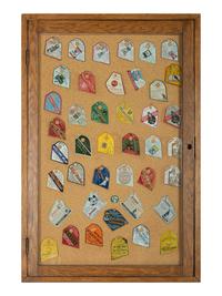 A Collection of Tin Lithograph Advertising Pot Scrapers