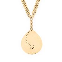 BULGARI, YELLOW GOLD, MULTIGEM, DIAMOND FLORAL INLAY NECKLACE