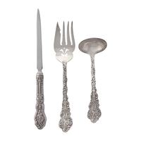 An Assembled Sterling Silver Flatware Service, in the Versailles Pattern