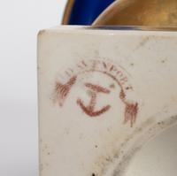 A Davenport Porcelain Three-Piece Garniture