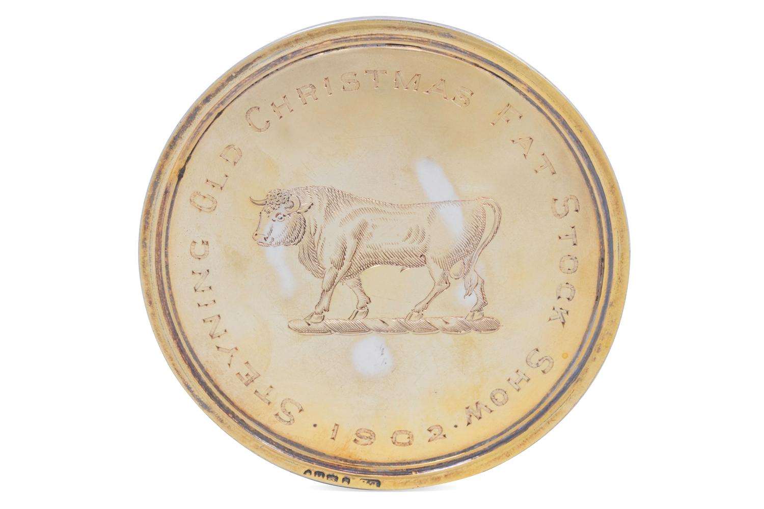 A George IV Silver-Gilt Commemorative Medallion