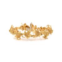 TIFFANY & CO., YELLOW GOLD IVY BRACELET