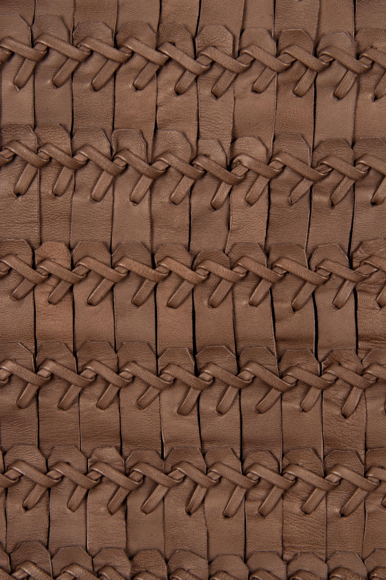 Ralph Rucci Cut and Braided Leather Jacket, 2008