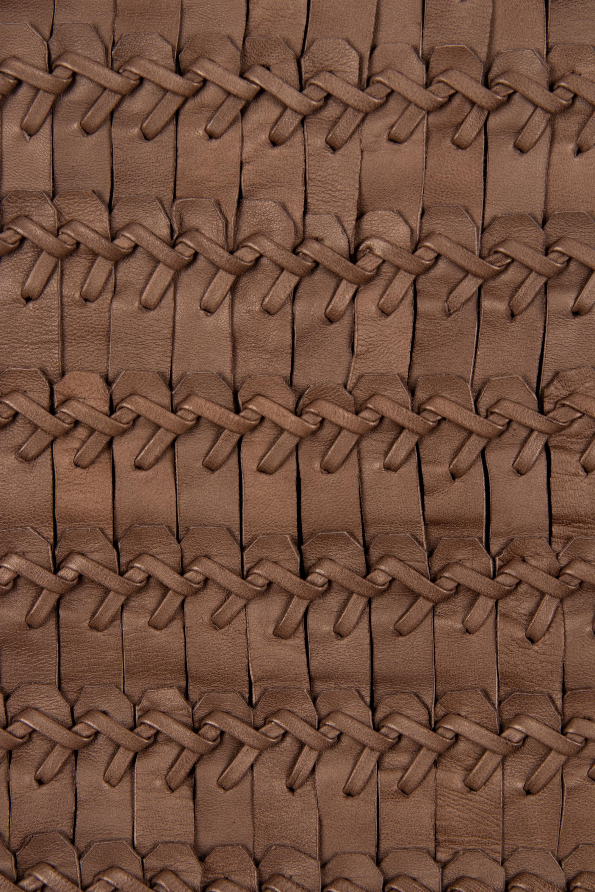 Ralph Rucci Cut and Braided Leather Jacket, 2008