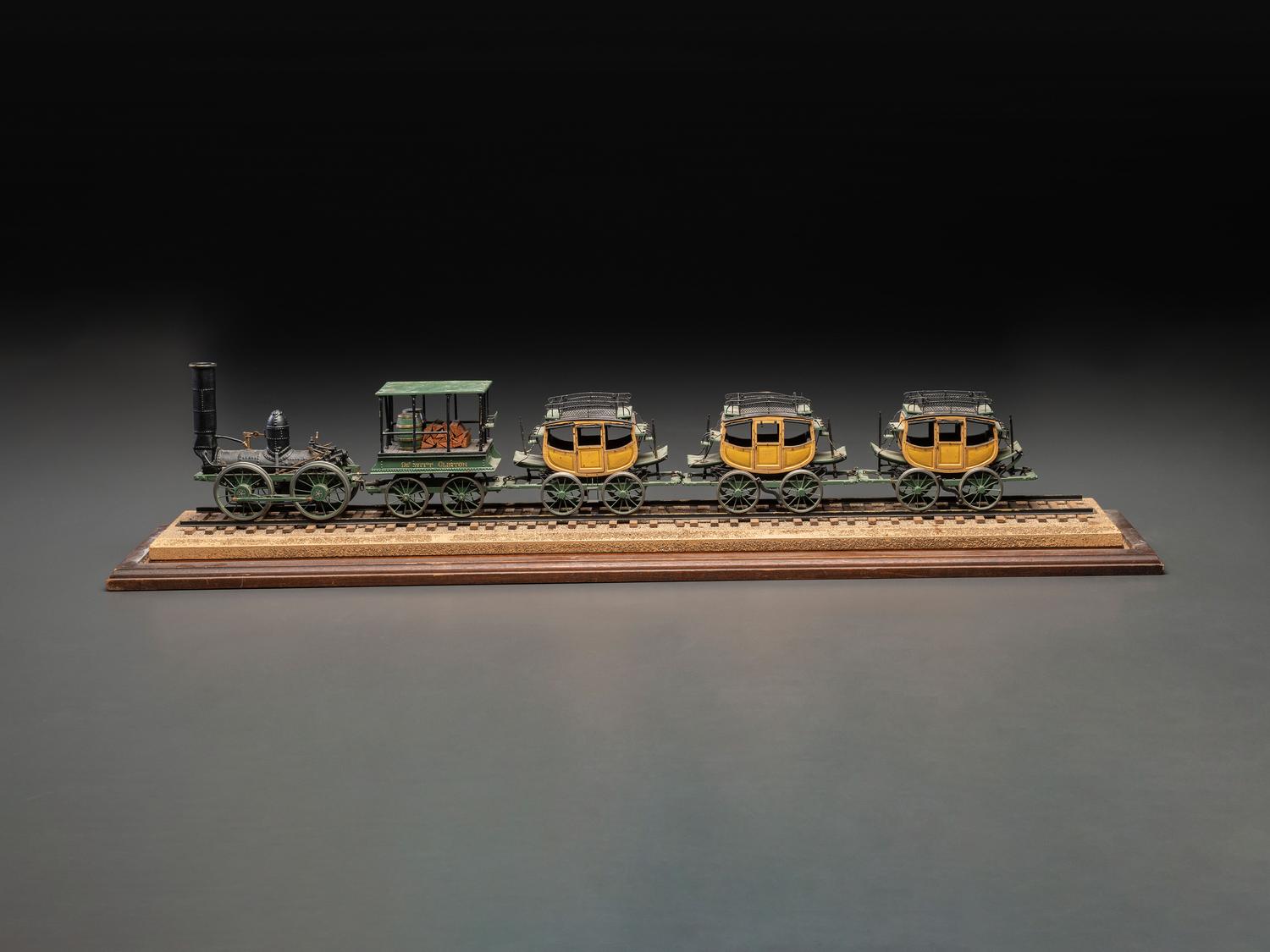 A 'DeWitt Clinton' Passenger Train Model