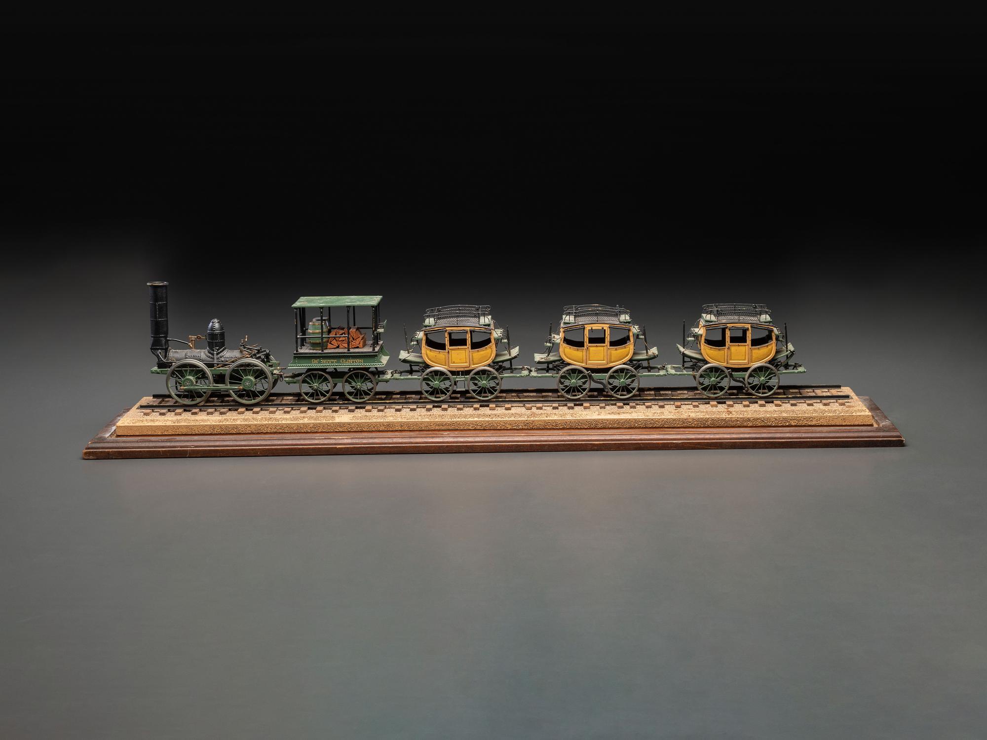 A 'DeWitt Clinton' Passenger Train Model