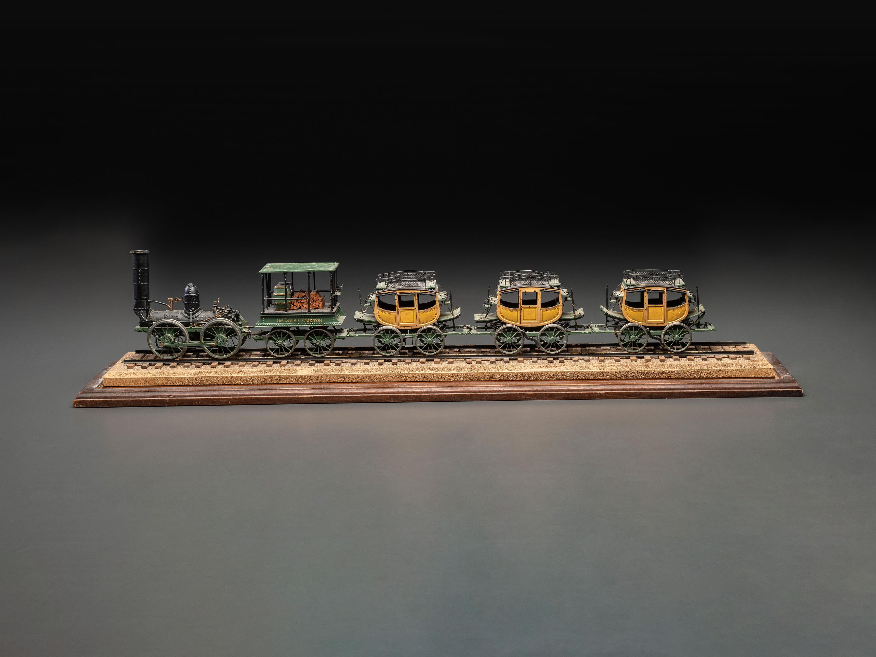 A 'DeWitt Clinton' Passenger Train Model