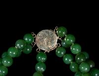 Two Chinese Jade and Jadeite Jewelry