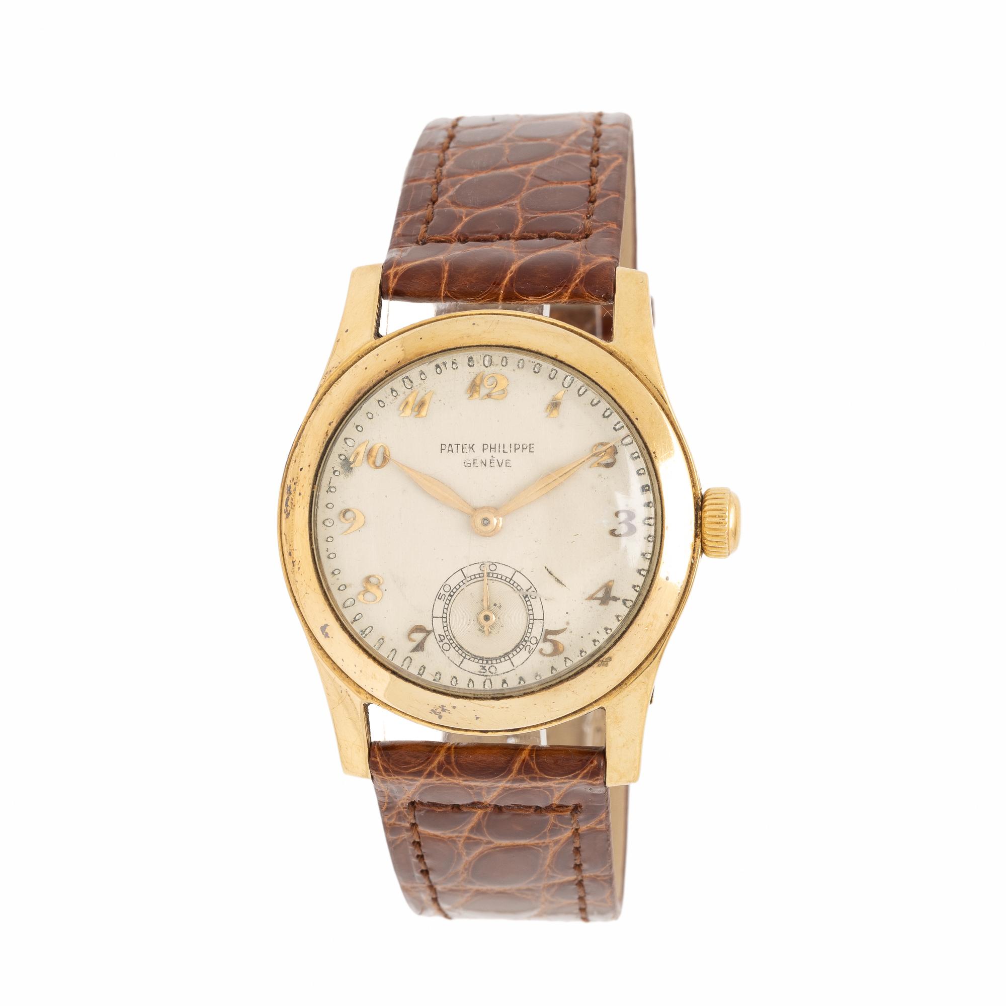 Patek Philippe, Ref. 2483J, 18K Yellow Gold 'Calatrava' Watch with 'Breguet' Dial