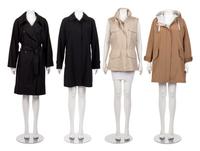 Four Designer Jackets: One Loro Piana, One Brunello Cucinelli, One Giorgio Armani, and One Yves Saint Laurent