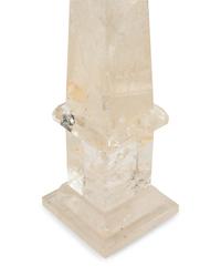 A Pair of Rock Crystal Obelisks