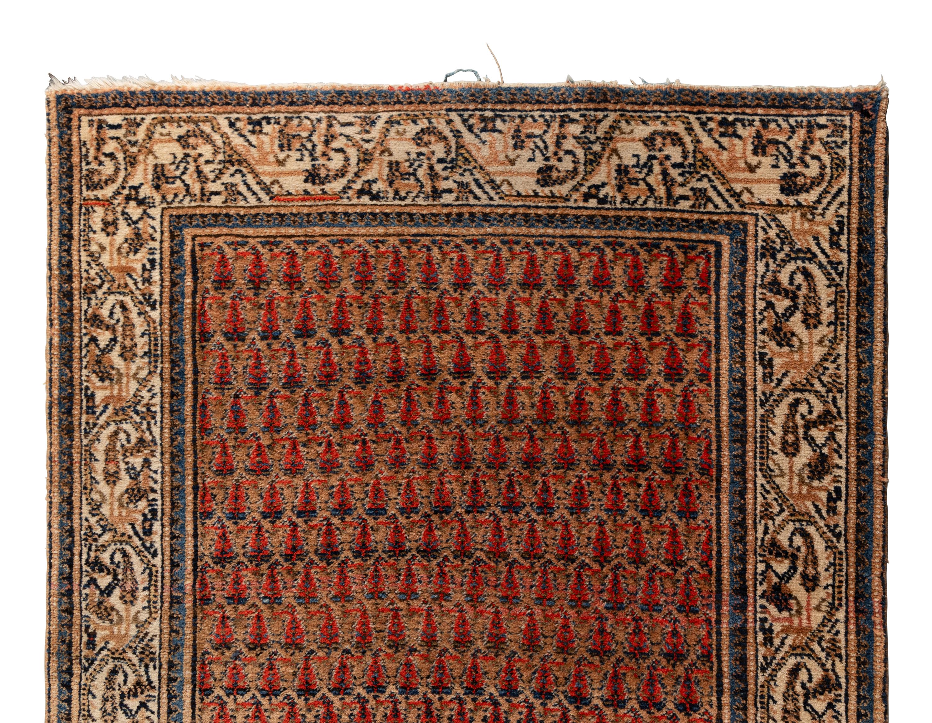 A Persian Herati Pattern Runner