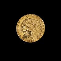 A United States 1928 Indian Head $2.50 Gold Coin