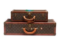 Two Louis Vuitton Suitcases