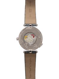 VAN CLEEF & ARPELS, REF. VCARO8OD00 18K WHITE GOLD 'LADY ARPELS RONDE DES PAPILLONS' WATCH