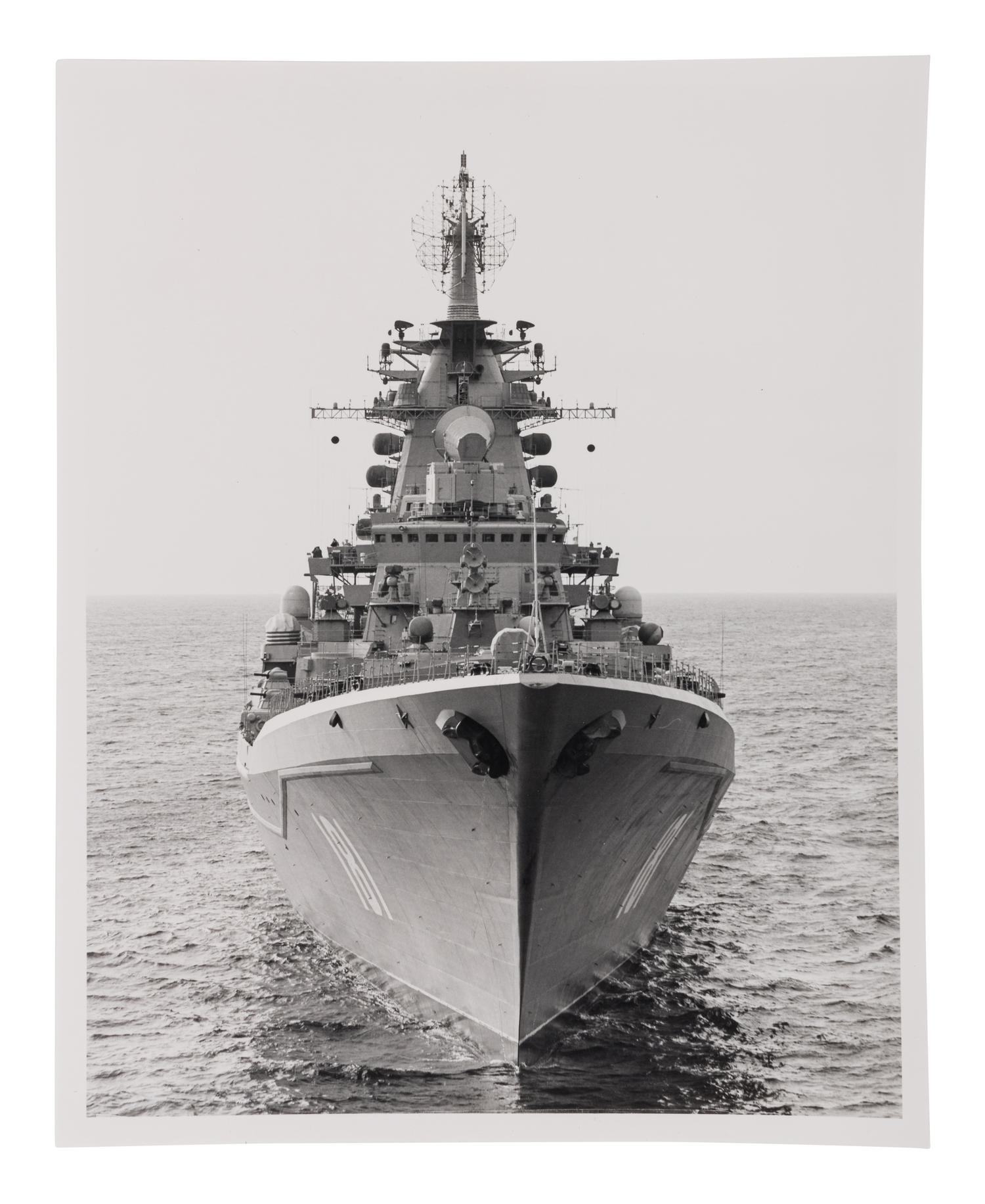 [MILITARY PHOTOGRAPHY]. Extensive archive of Soviet Navy photographs and artwork. Taken various locations, c.1940-1990.