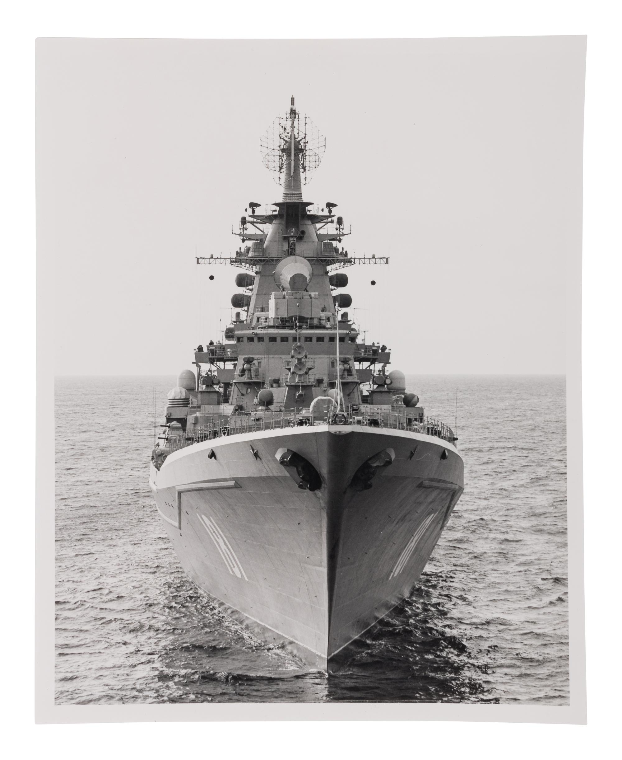 [MILITARY PHOTOGRAPHY]. Extensive archive of Soviet Navy photographs and artwork. Taken various locations, c.1940-1990.