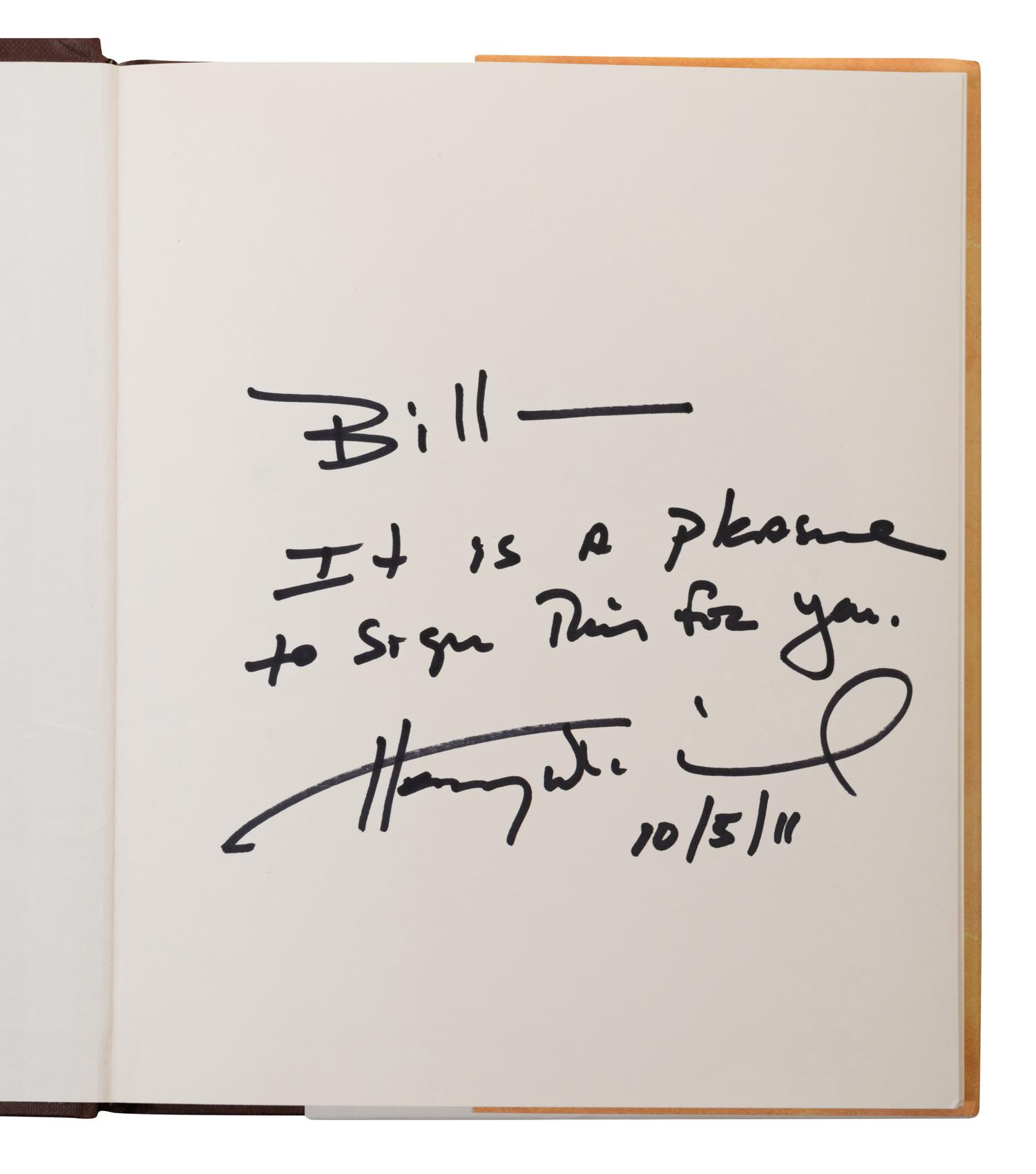 (Celebrity Books) A group of 8 autographed books from movie and TV stars, comprising: