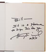 (Celebrity Books) A group of 8 autographed books from movie and TV stars, comprising: