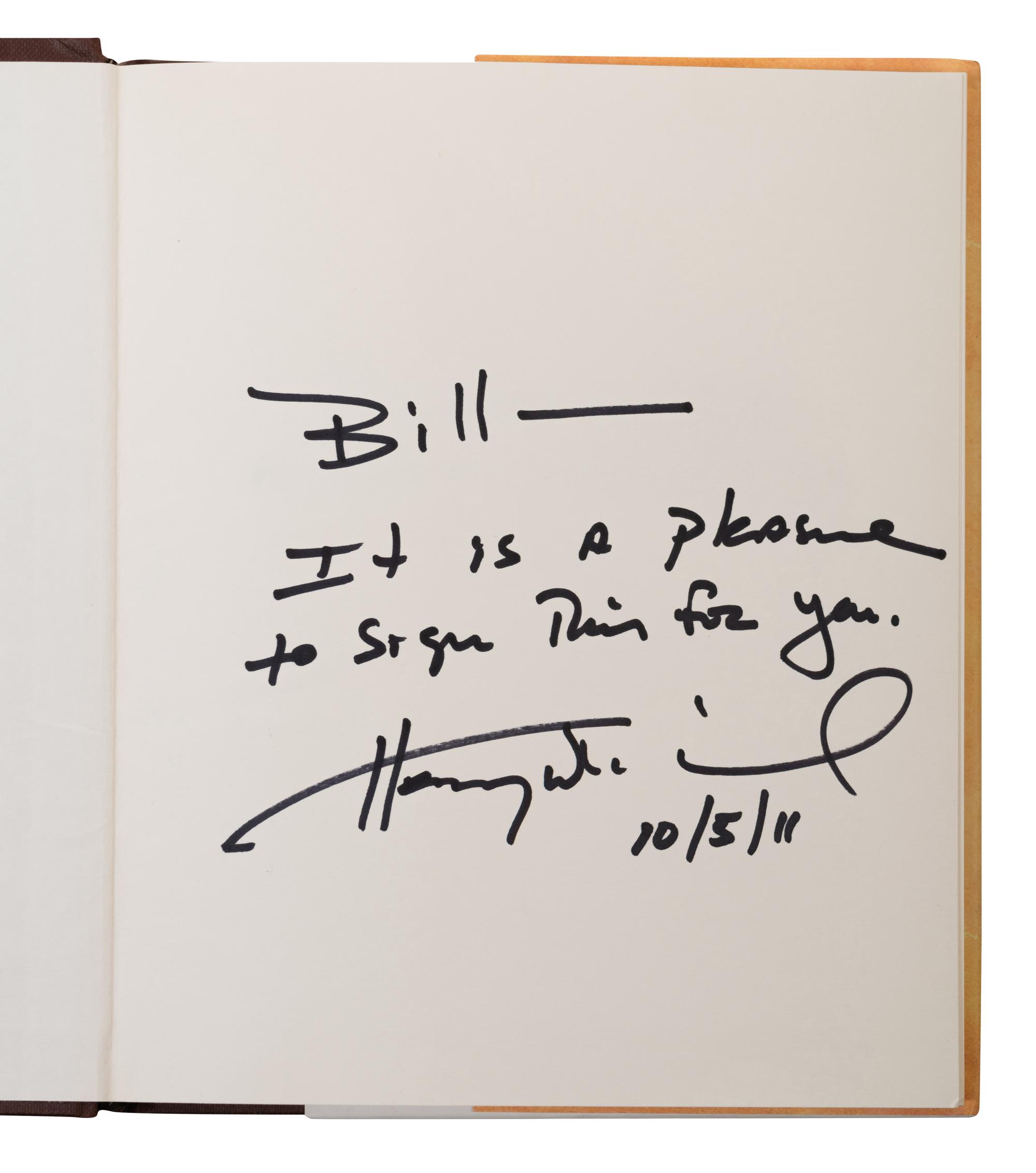 (Celebrity Books) A group of 8 autographed books from movie and TV stars, comprising:
