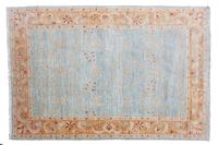An Oushak Style Indian Wool Rug 9 feet 9 inches x 6 feet 8 inches. — 20TH CENTURY